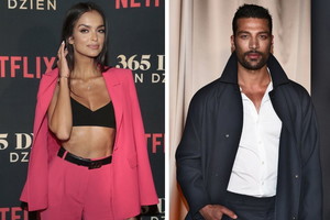 Klaudia El Dursi i Simone Susinna na premierze "365 dni. Ten dzień"