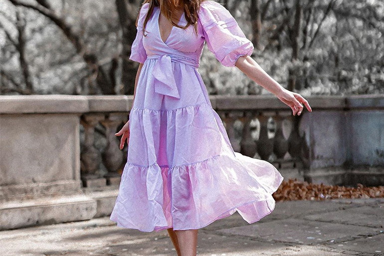 Anna Wendzikowska w sukience z limitowanej kolekcji Re.Design z Reserved