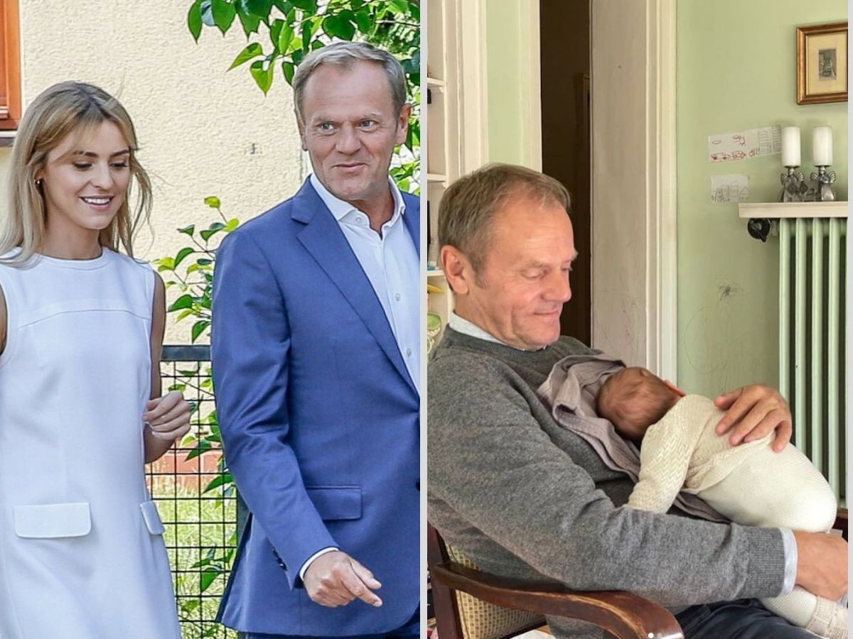 Donald Tusk i Kasia Tusk
