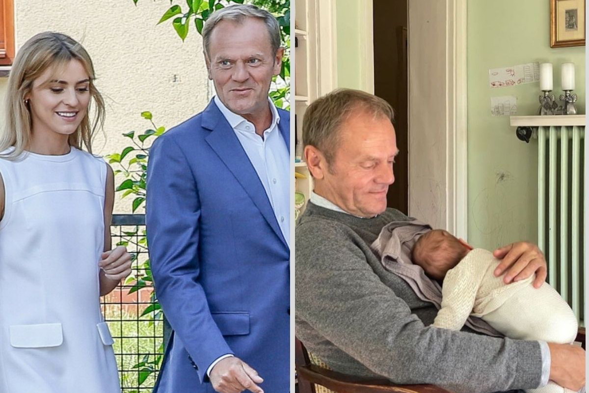 Donald Tusk i Kasia Tusk