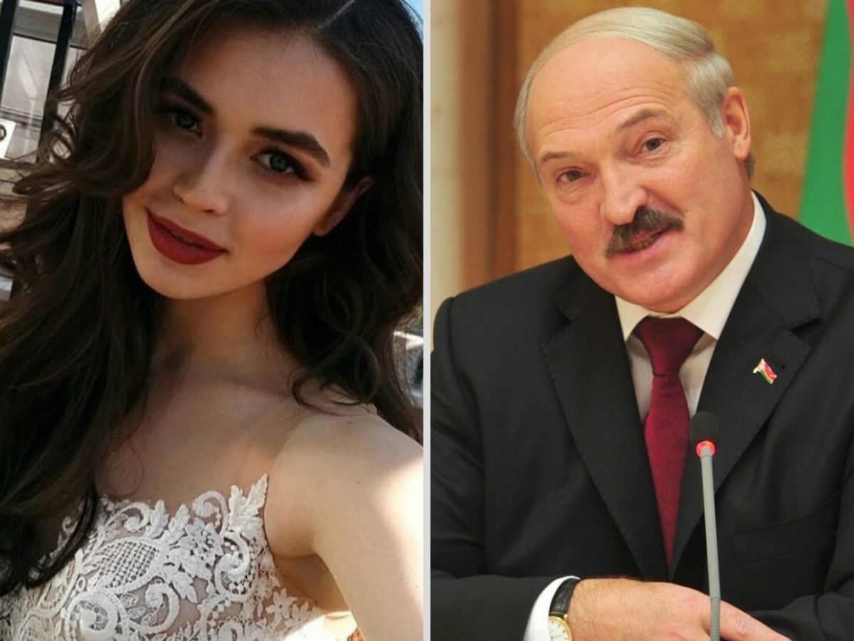 Maria Vasilevitch i Aleksandr Łukaszenka