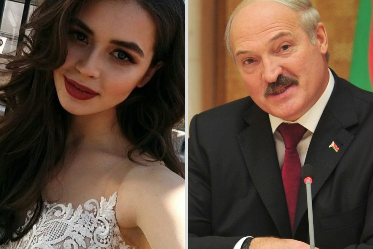 Maria Vasilevitch i Aleksandr Łukaszenka