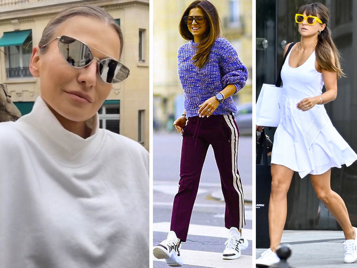 Anna Lewandowska w sneakersach Louis Vuitton na wiosnę za 4 tys. zł