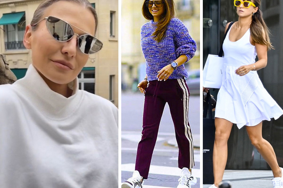 Anna Lewandowska w sneakersach Louis Vuitton na wiosnę za 4 tys. zł