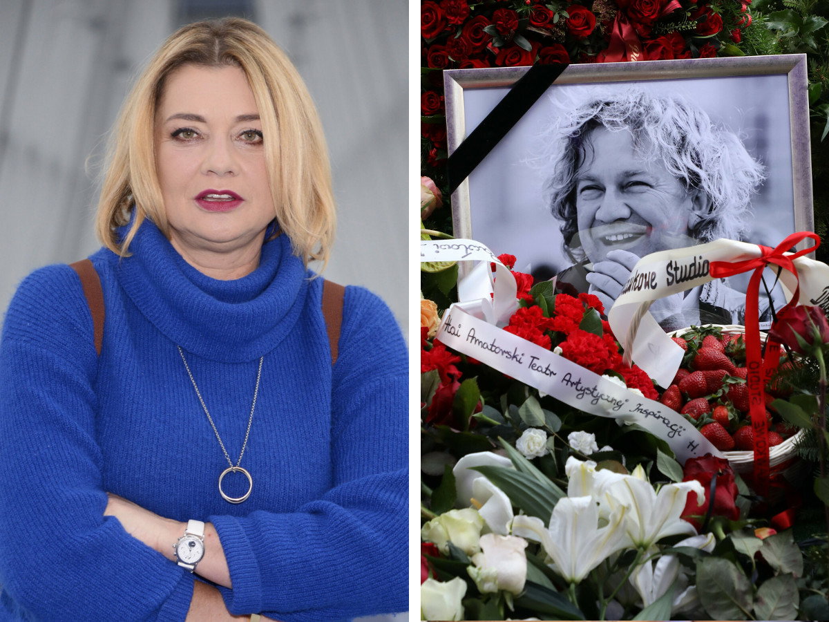 Małgorzata Ostrowska-Królikowska w ogniu krytyki. Chodzi o grób jej męża. Odpowiedziała