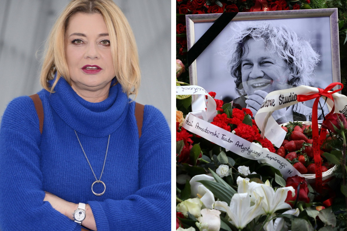 Małgorzata Ostrowska-Królikowska w ogniu krytyki. Chodzi o grób jej męża. Odpowiedziała