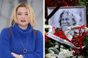 Małgorzata Ostrowska-Królikowska w ogniu krytyki. Chodzi o grób jej męża. Odpowiedziała