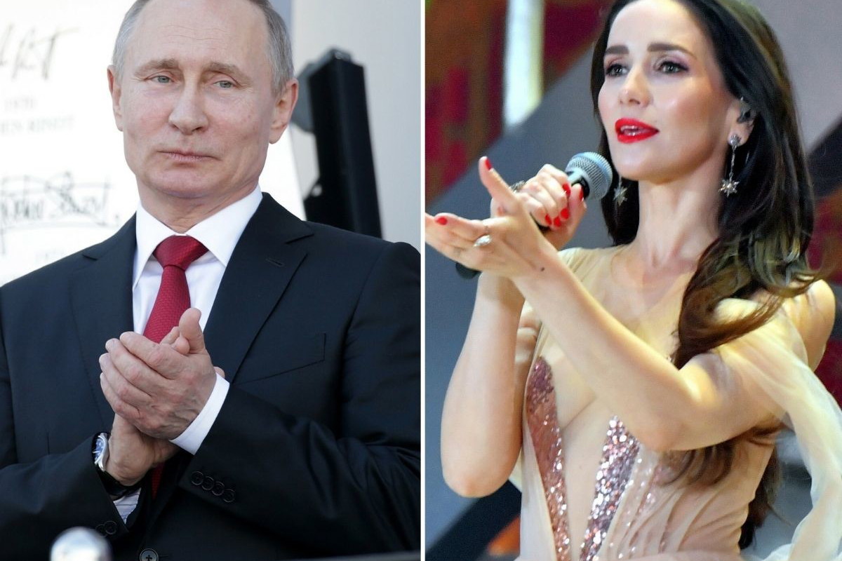 Natalia Oreiro to ulubienica Władimira Putina