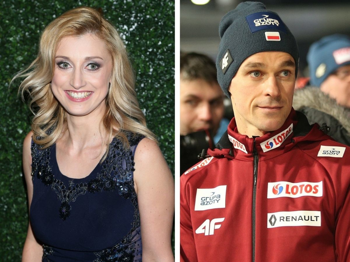 Justyna Żyła i Piotr Żyła