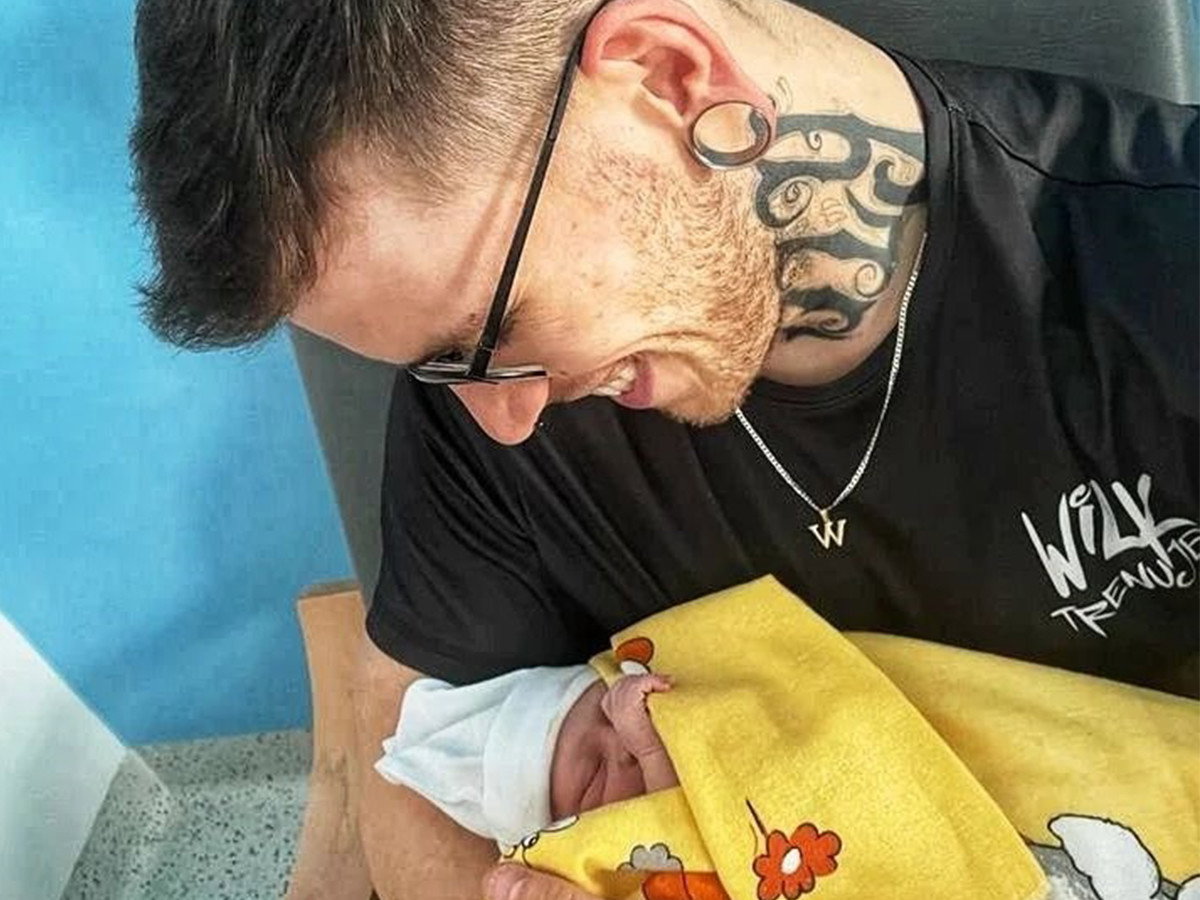 Sylwester Wilk został ojcem