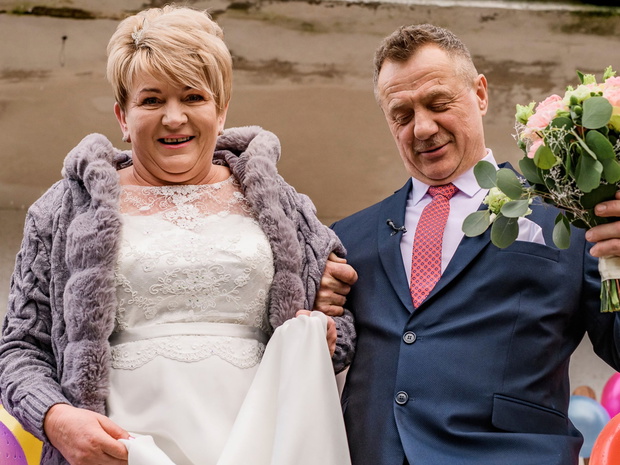 Krzysztof i Bogusia z Rolnik szuka żony już po ślubie