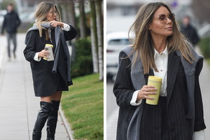 Stylowa Małgorzata Rozenek-Majdan zdjęcia paparazzi