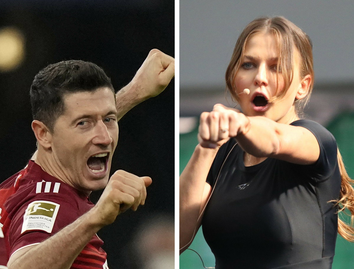 Robert Lewandowski z wąsem, co na to Ania