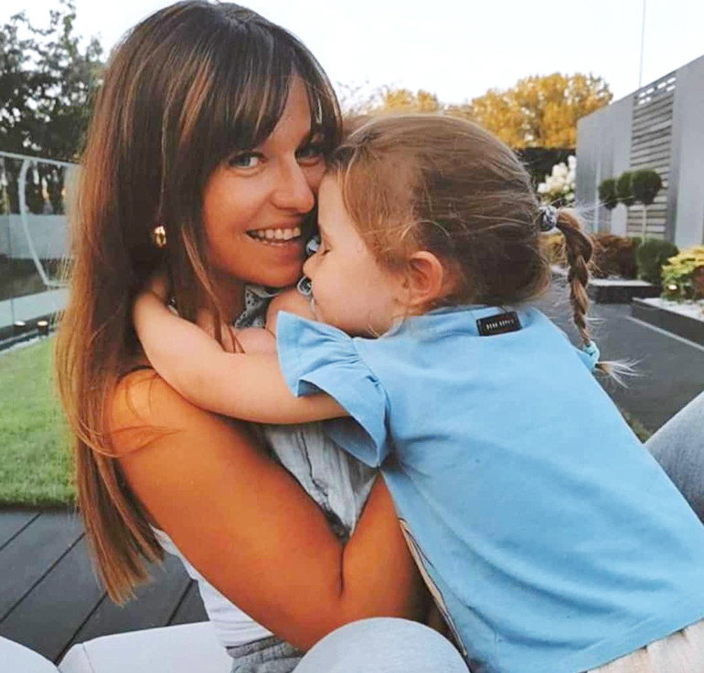 Anna Lewandowska i Klara Lewandowska