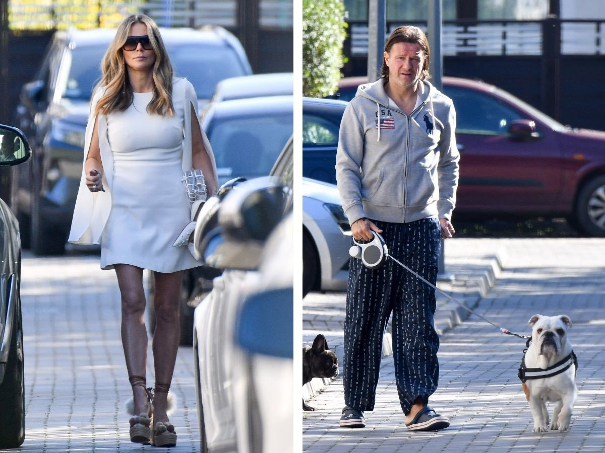 Małgorzata Rozenek i Radosław Majdan