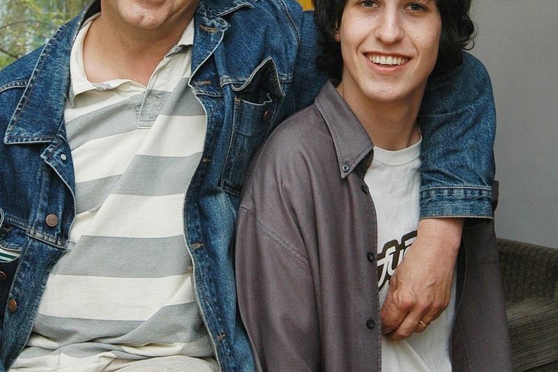 Grzegorz Miecugow i jego syn Krzysztof Miecugow