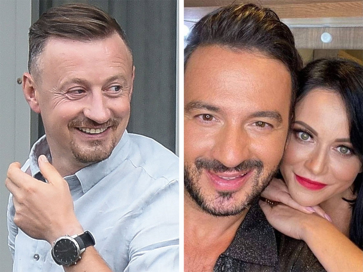 Adam Małysz i Iza Małysz dali prezent urodzinowy Stefano Terrazino