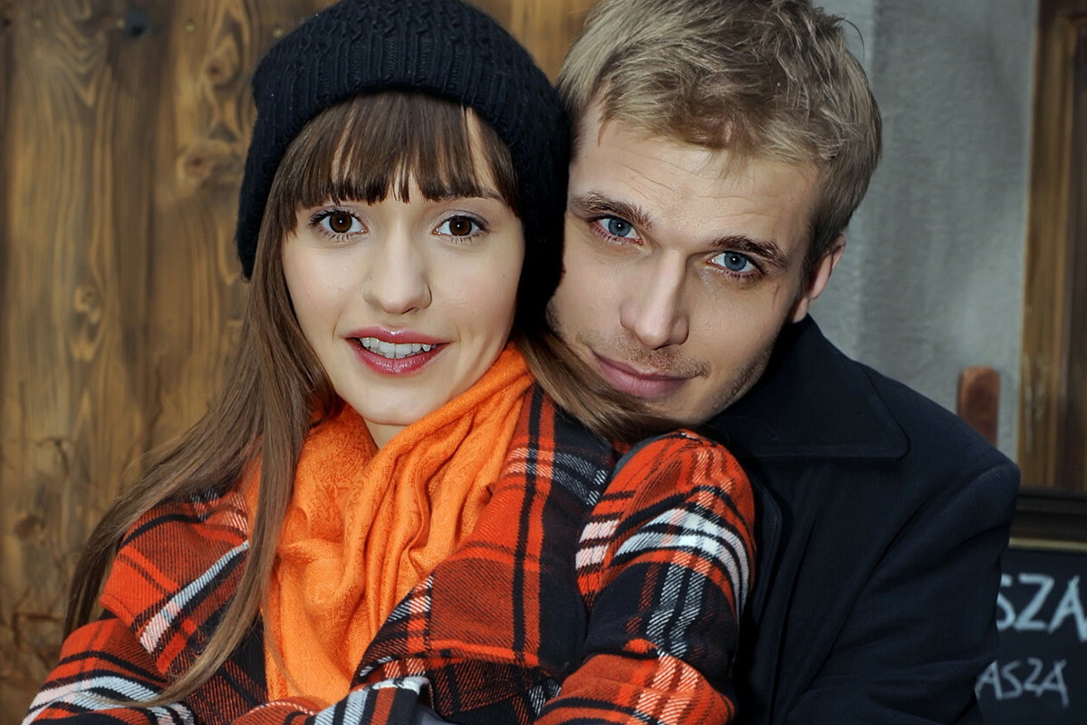 Joanna Osyda i Tomasz Ciachorowski w serialu "Majka"