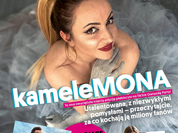 kameleMONA na okładce "Party"