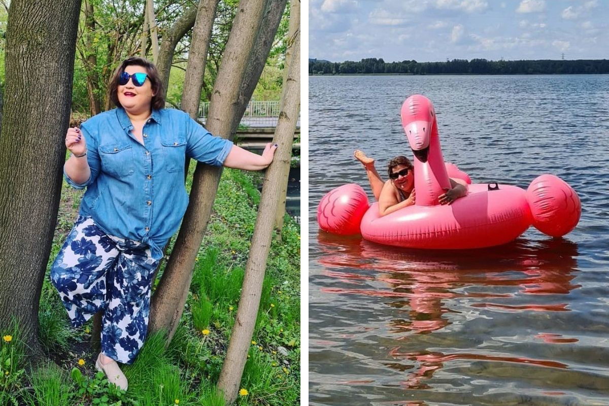 Dominika Gwit na wakacjach