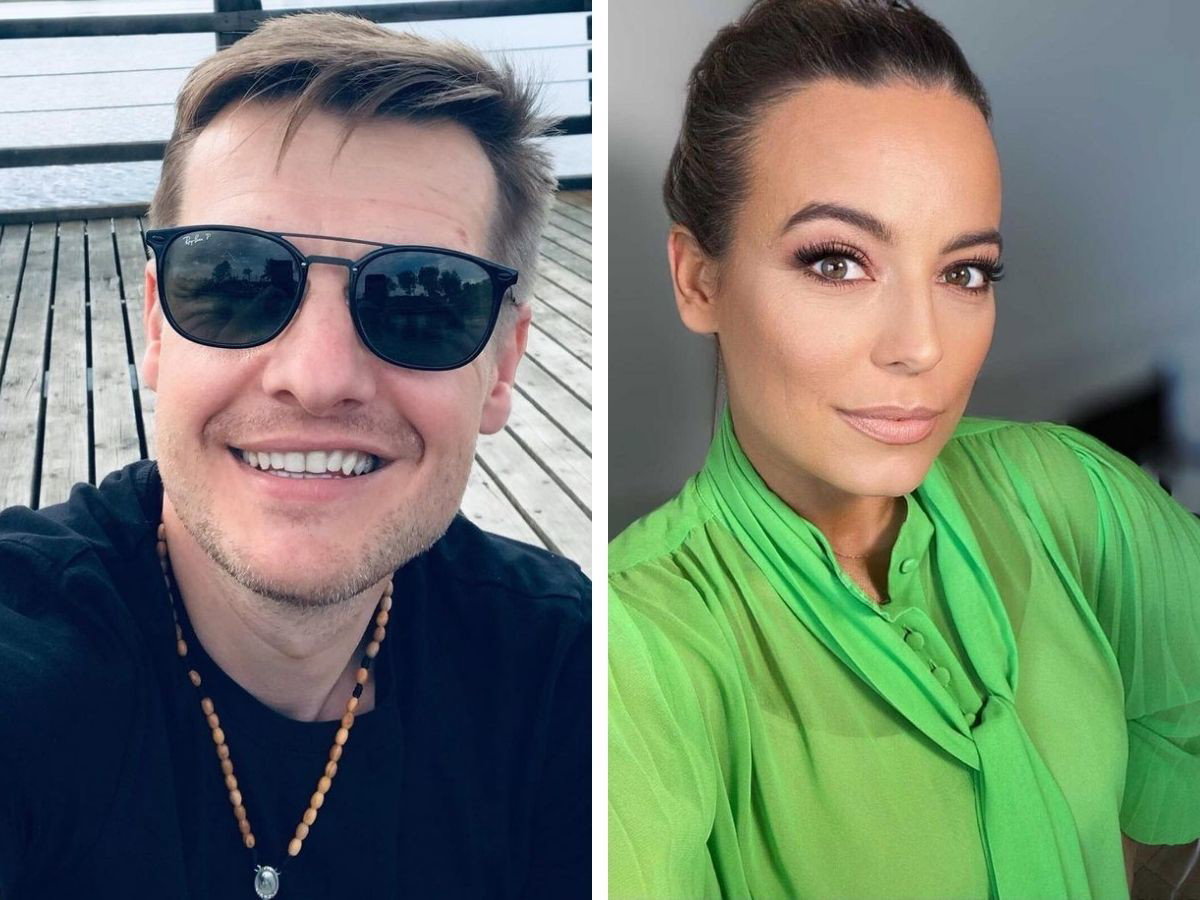 Rafał Mroczek i Anna Mucha