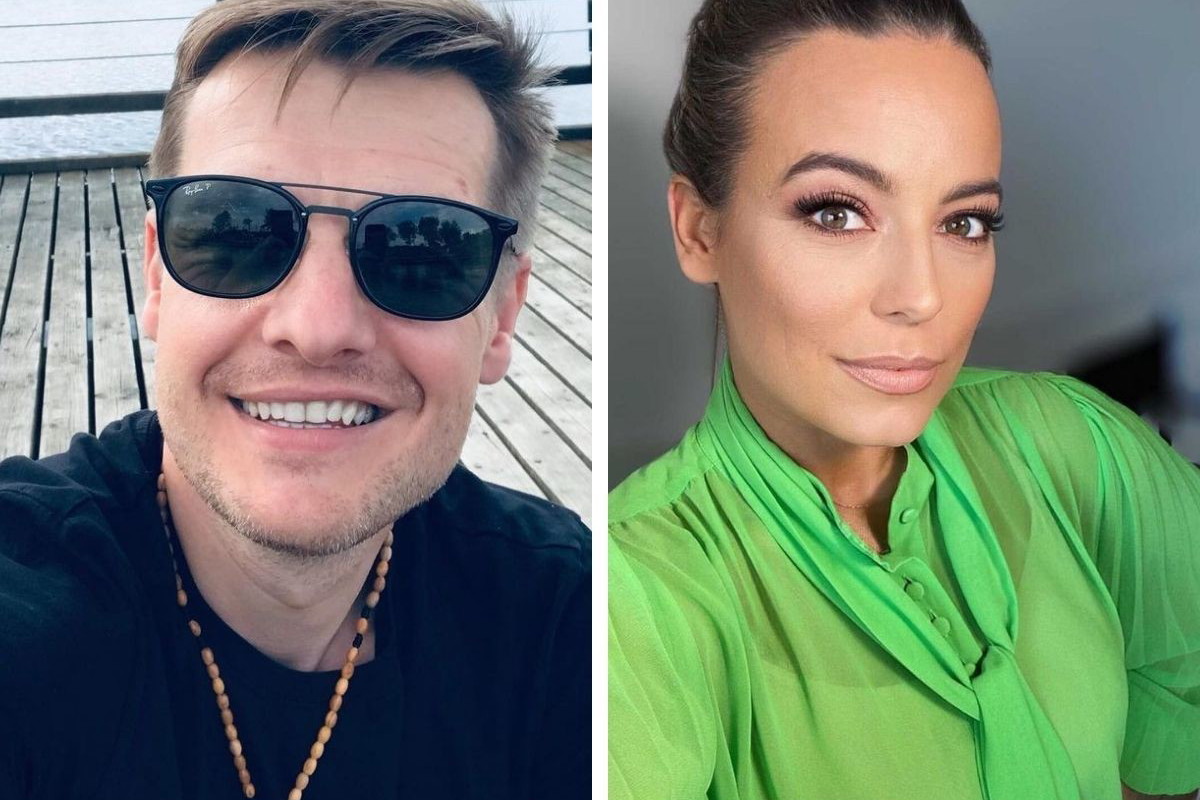 Rafał Mroczek i Anna Mucha