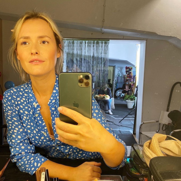 Olga Frycz pokazała ciążowy brzuszek