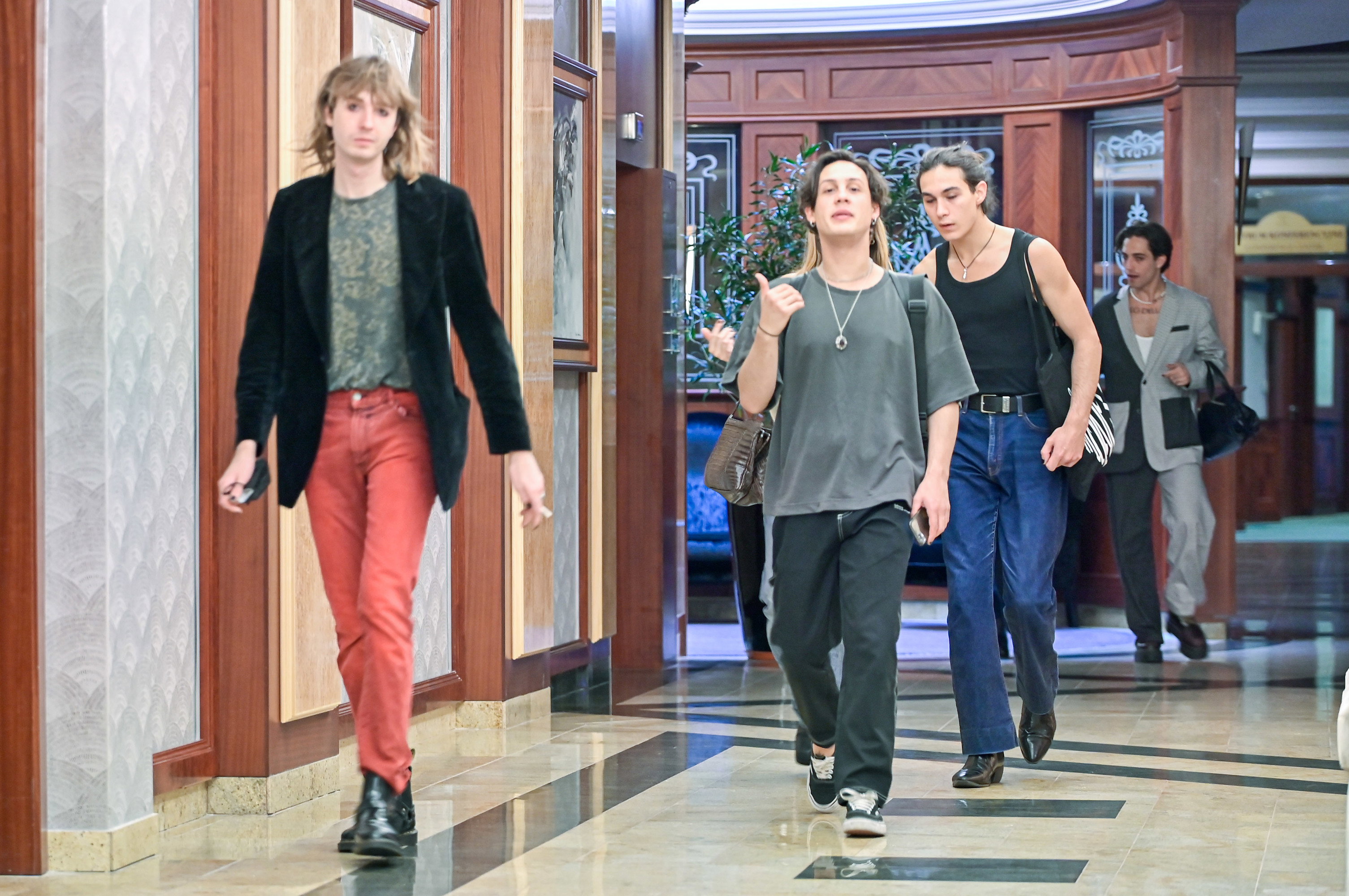 Maneskin po koncercie
