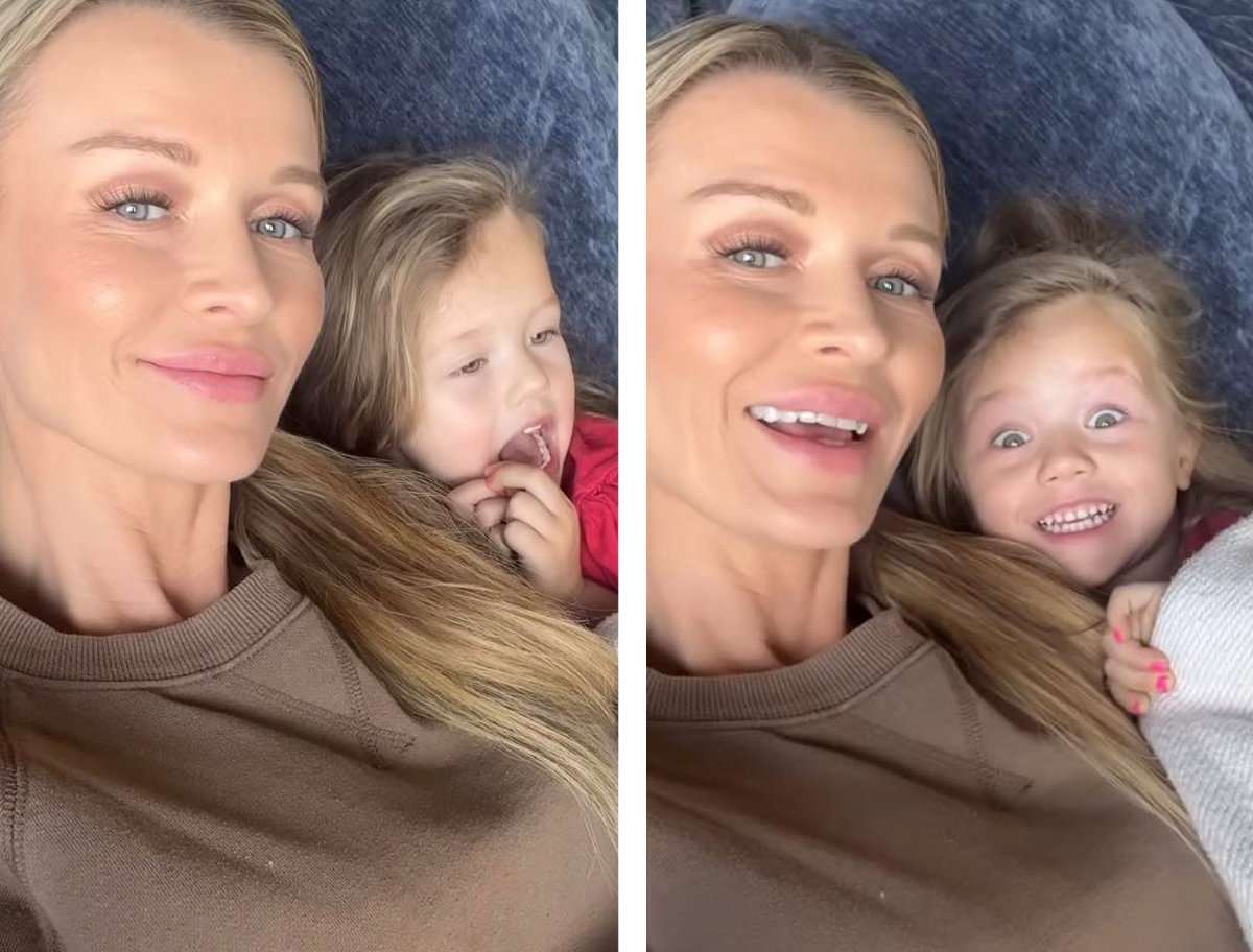 Joanna Krupa uczy córkę języka polskiego