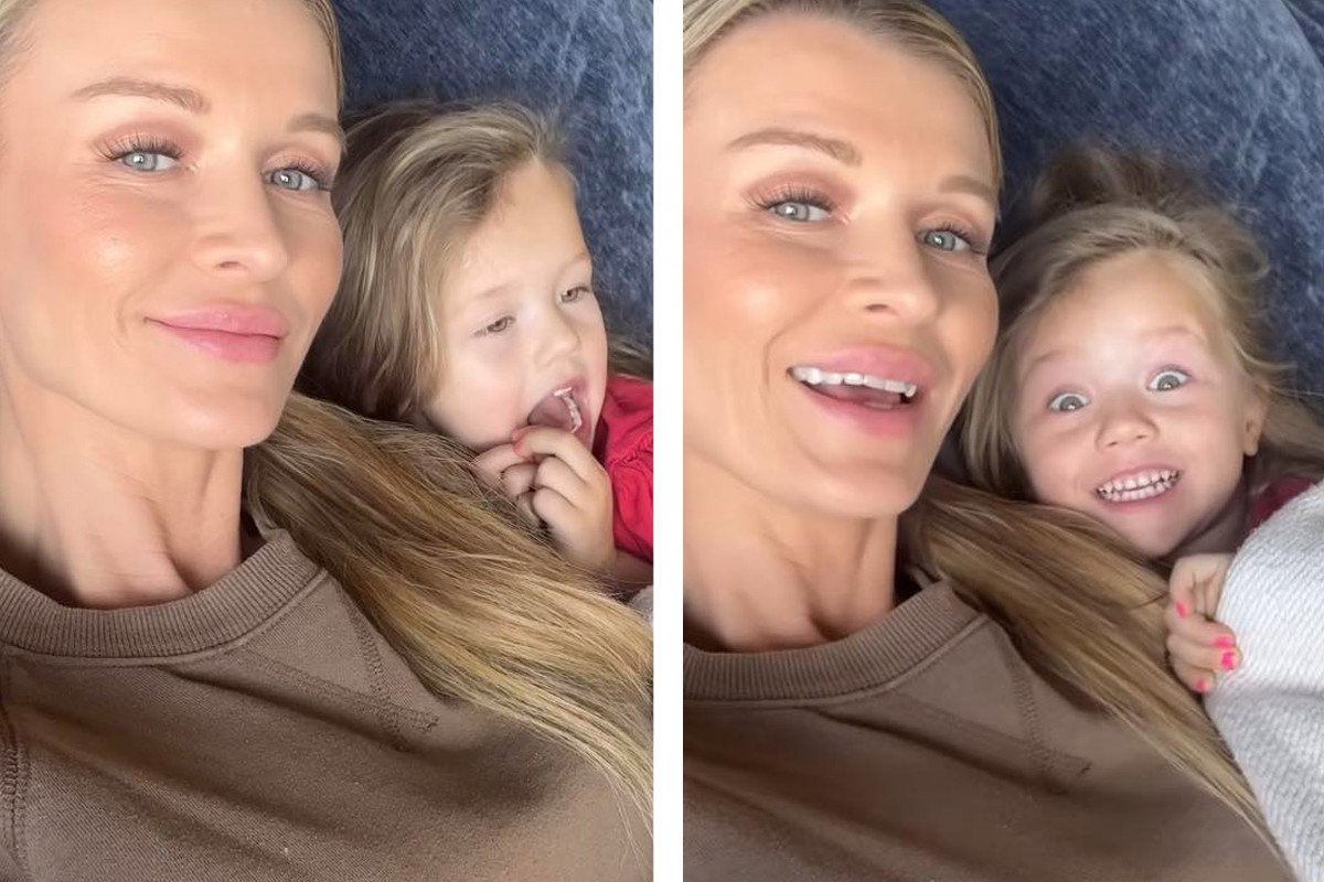 Joanna Krupa uczy córkę języka polskiego