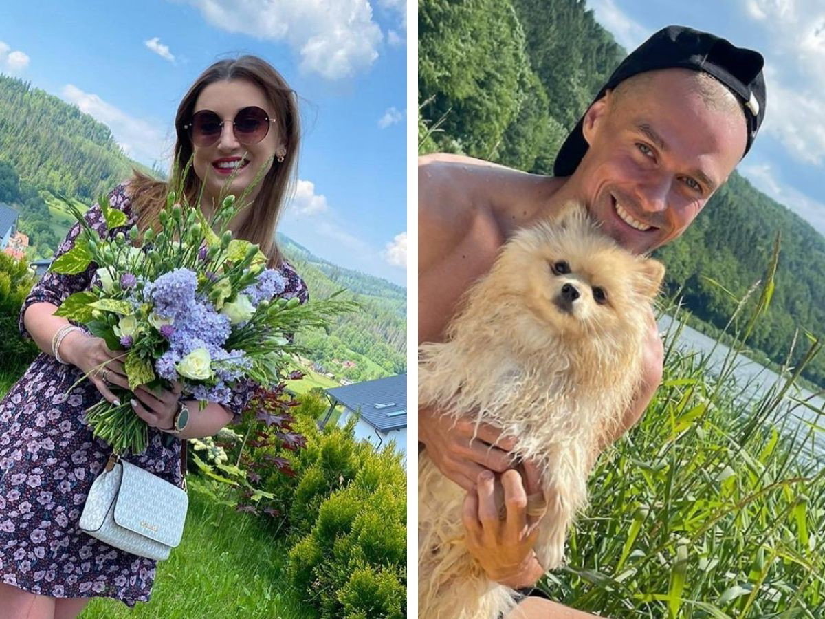 Justyna Żyła i Piotr Żyła