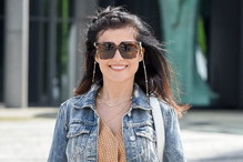 Katarzyna Cichopek w sukience maxi i espadrylach 2021