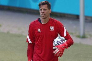 Wojciech Szczęsny na treningu