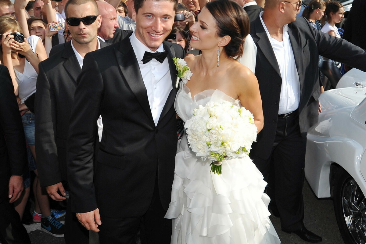 Anna Lewandowska Robert Lewandowski ślub