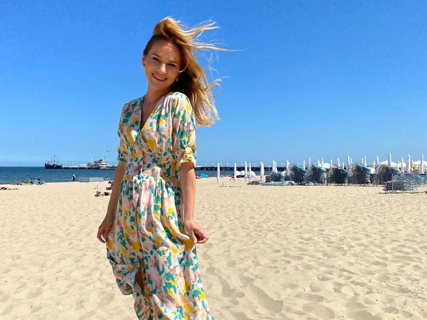 Paulina Sykut-Jeżyna w sukience z Reserved