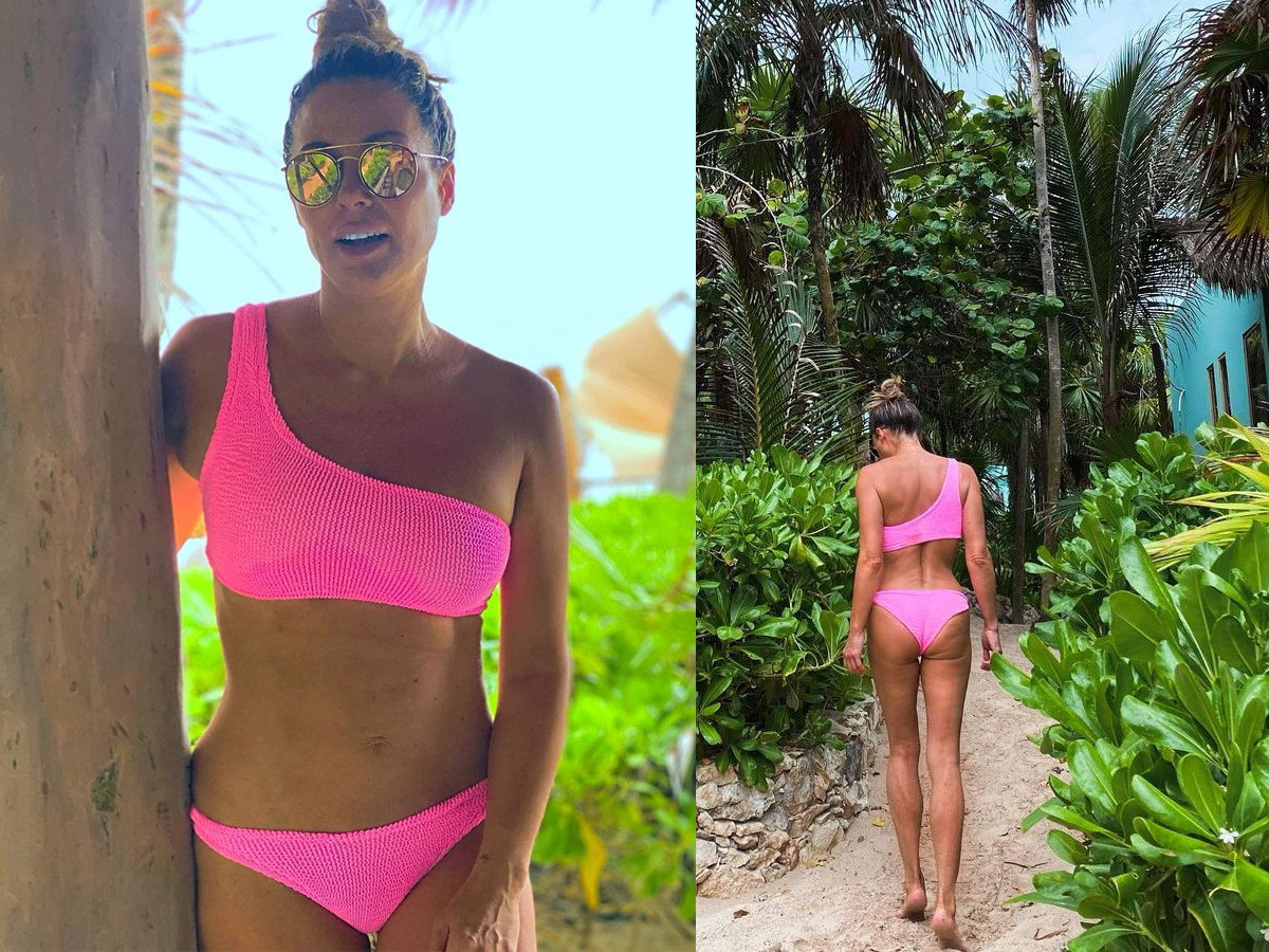 Różowe bikini Małgorzaty Rozenek-Majdan