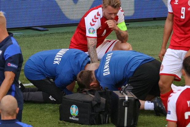 Christian Eriksen reanimowany