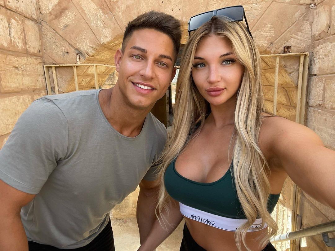 Mateusz i Caroline z "Love Island"