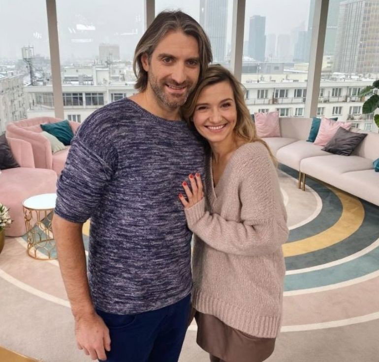 Joanna Koroniewska i Maciej Dowbor w Dzień Dobry TVN