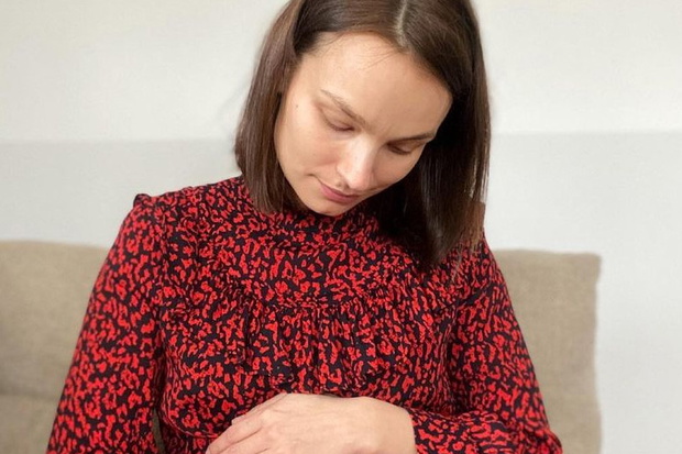 Ciężarna Anna Starmach wspiera Strajk Kobiet