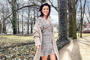 Katarzyna Cichopek w sukienkach w kwiaty na wiosnę 2021