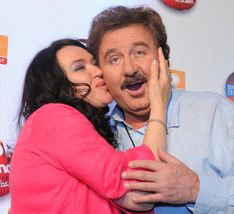 Krzysztof Krawczyk i jego żona Ewa Krawczyk