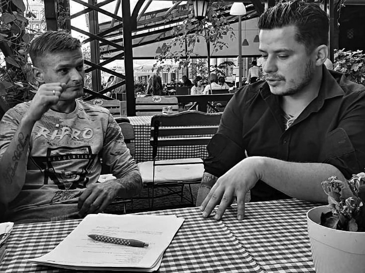 Rafał Collins żegna Tomasza Komendy