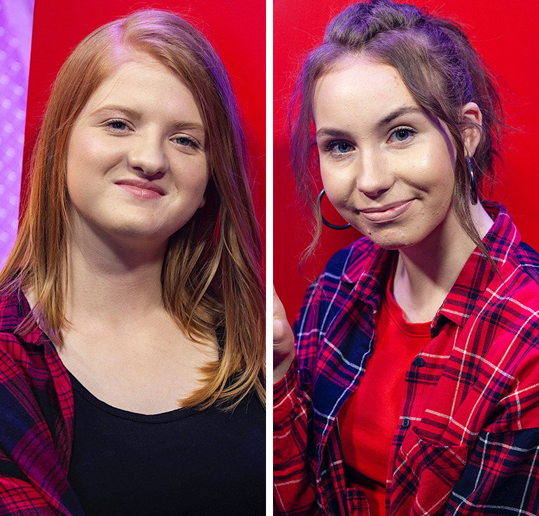 Alicja Brąszewska i Ola Brzuszkiewicz w "The Voice Kids 4"
