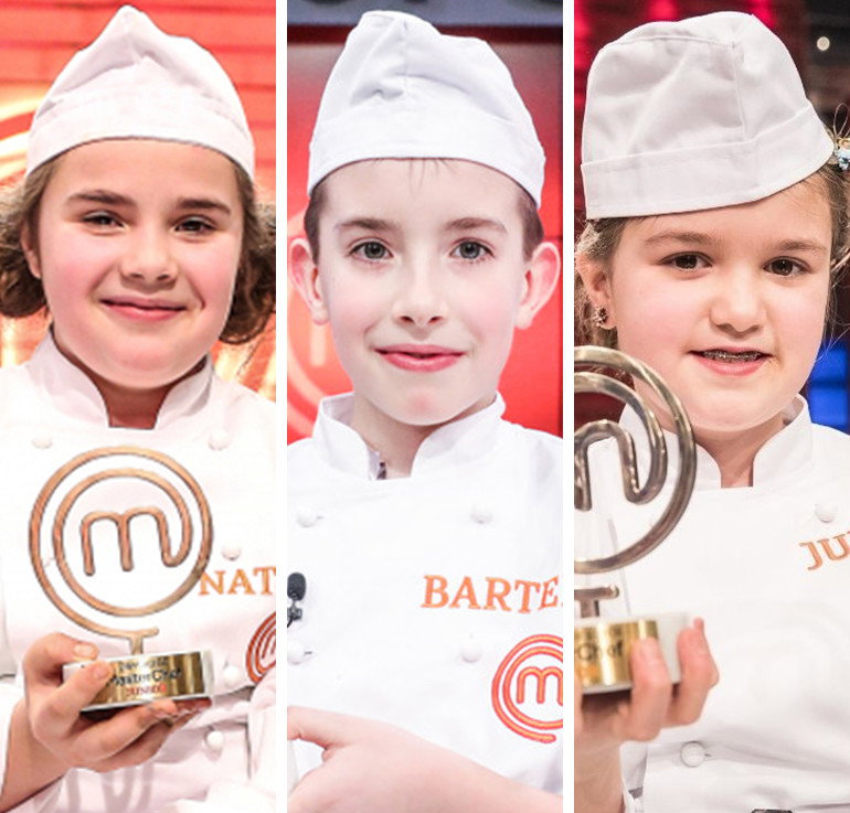 Natalia Paździor, Bartek Kwiecień, Julka Cymbaluk - zwycięzcy MasterChef Junior