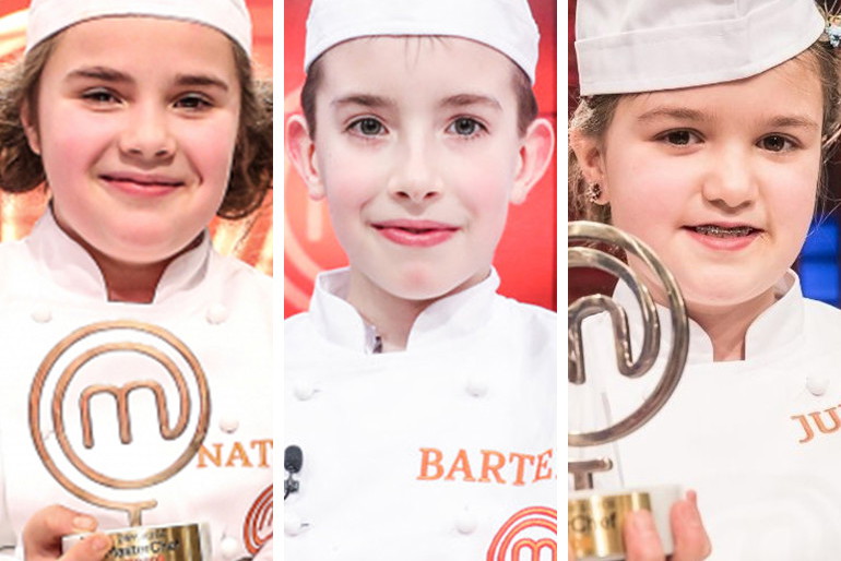 Natalia Paździor, Bartek Kwiecień, Julka Cymbaluk - zwycięzcy MasterChef Junior