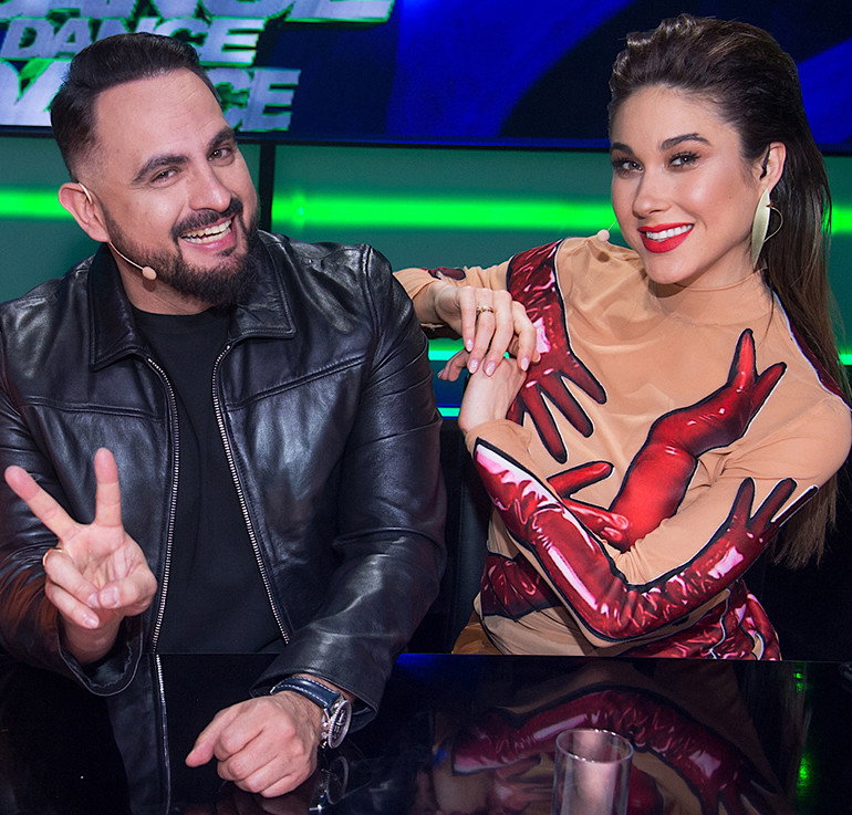 Agustin Egurrola i Ida Nowakowska w "Dance Dance Dance"