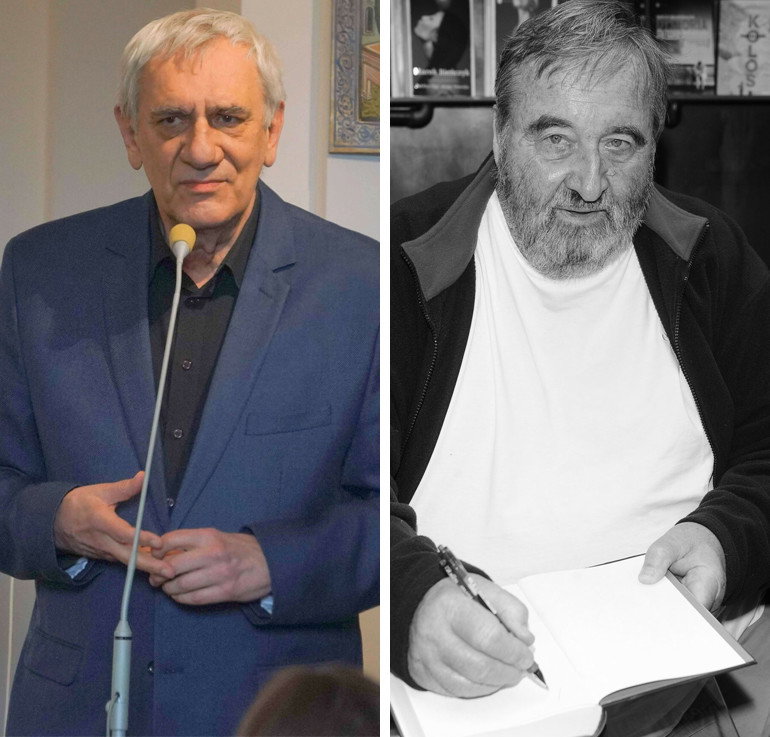 Wiktor Zborowski na pogrzebie Krzysztofa Kowalewskiego