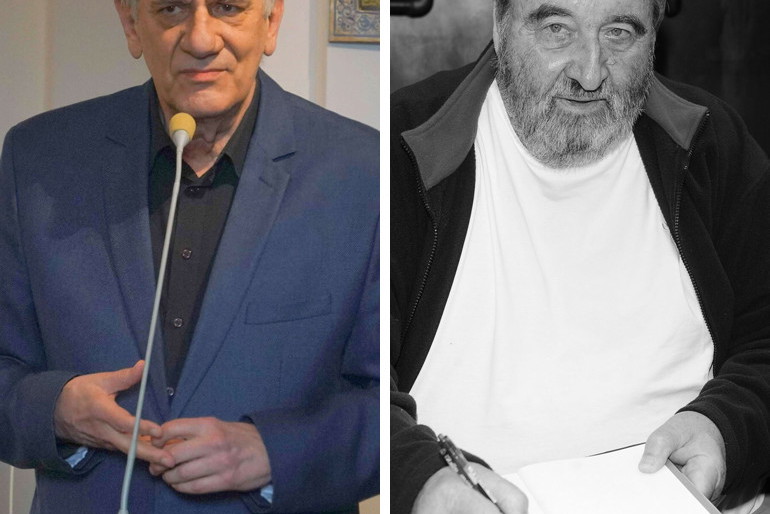 Wiktor Zborowski na pogrzebie Krzysztofa Kowalewskiego