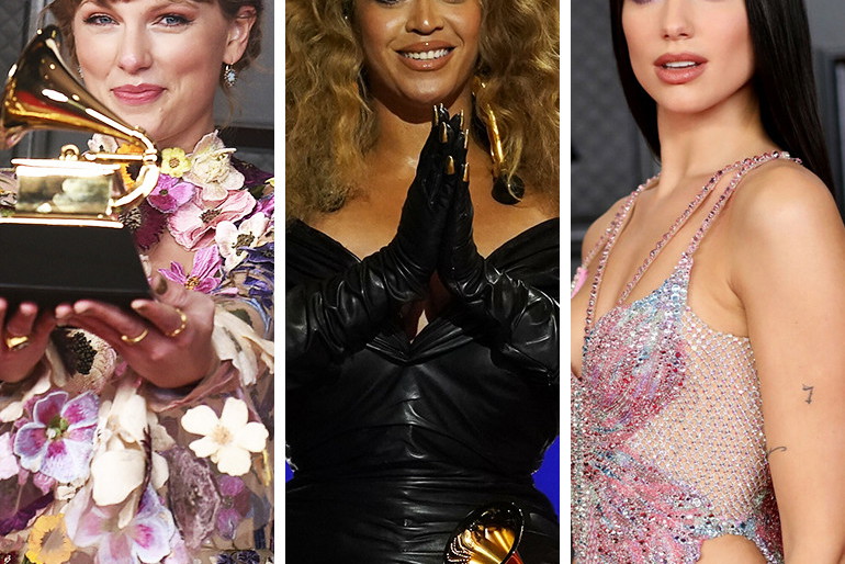 Tylor Swift, Beyonce i Dua Lipa na rozdaniu Grammy 2021